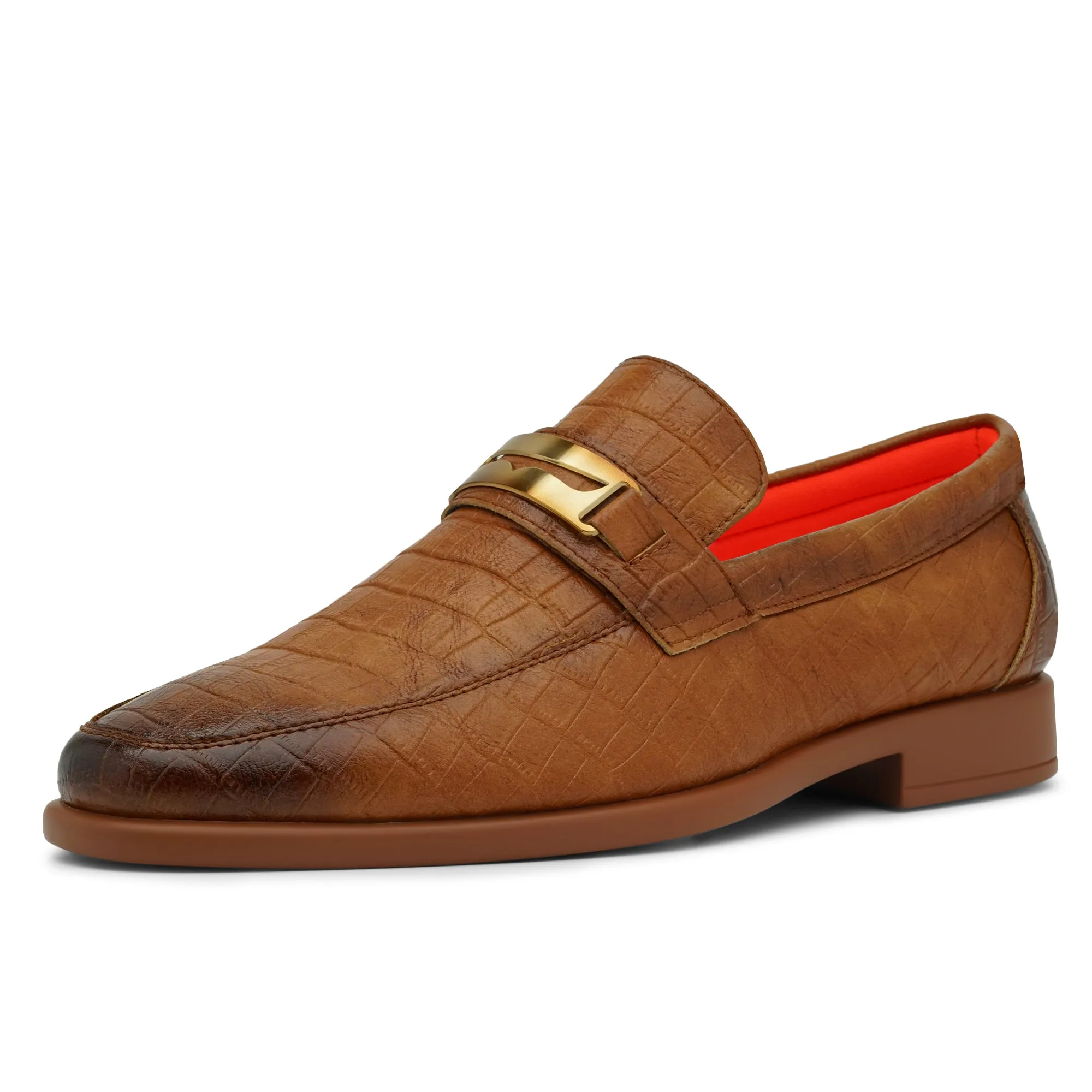 The Caprio C TAYNO Croco Bit Loafer