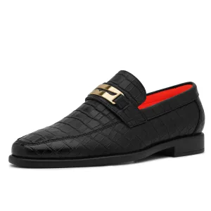 The Caprio C TAYNO Croco Bit Loafer