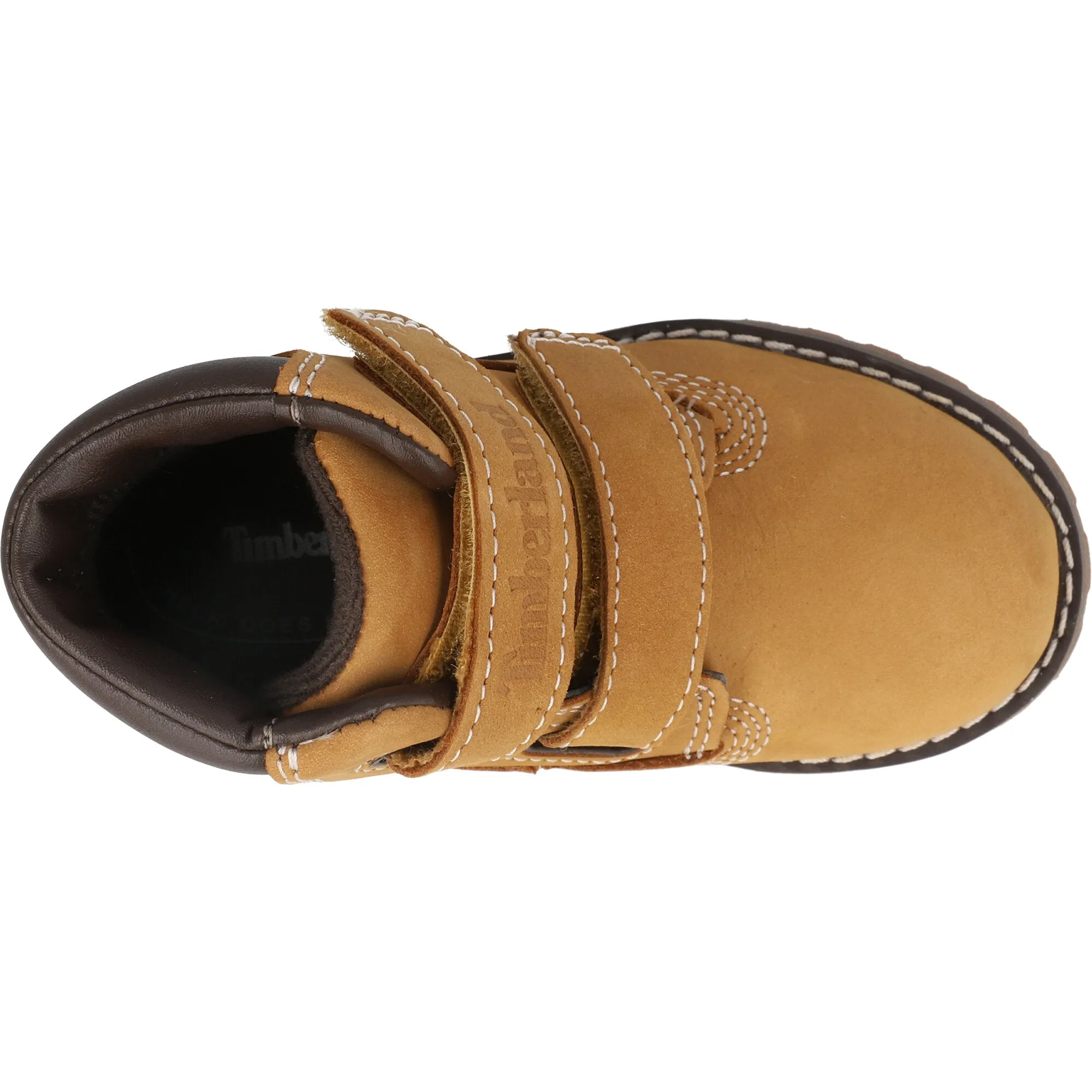 Timberland Pokey Pine Wheat Hook and Loop Shoes