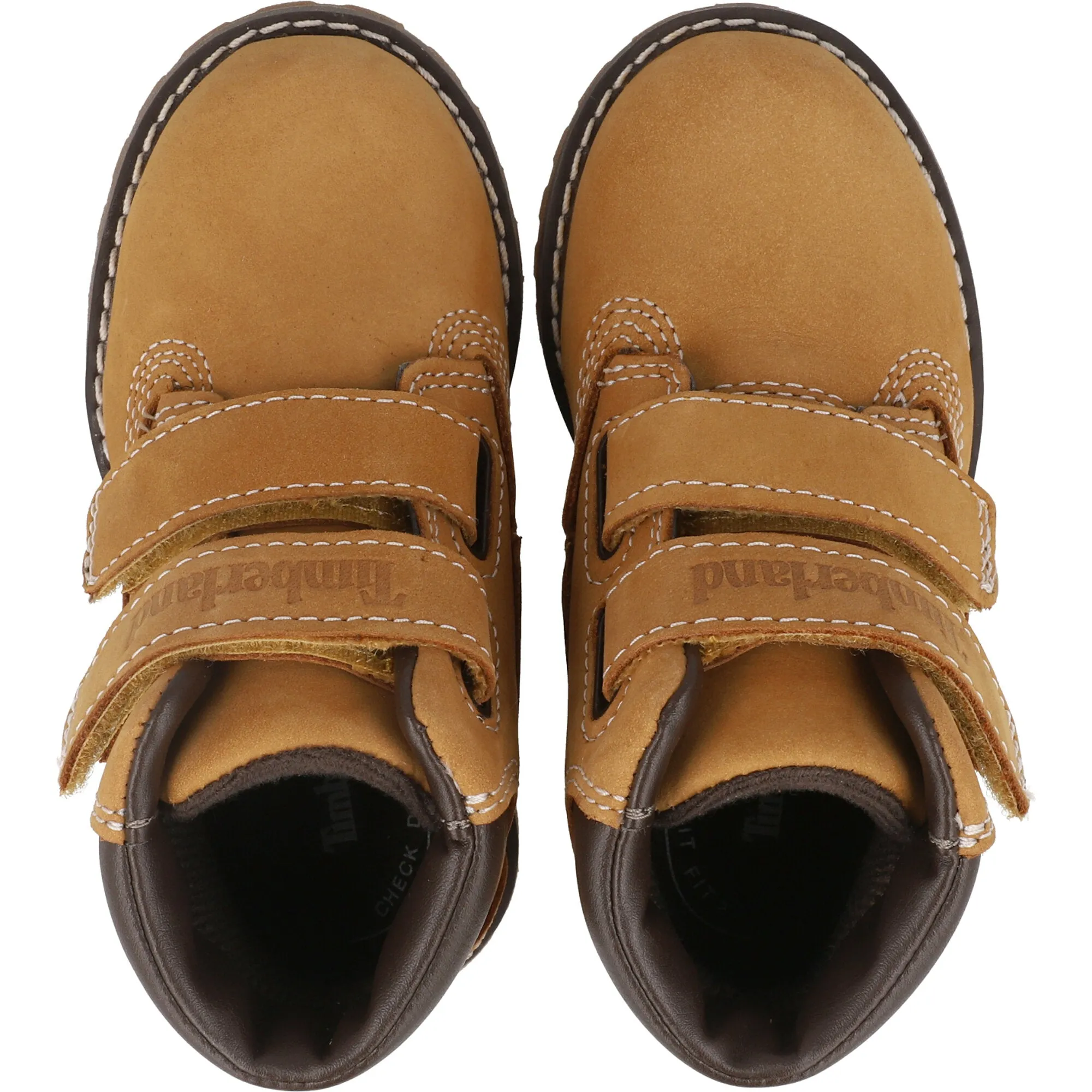 Timberland Pokey Pine Wheat Hook and Loop Shoes