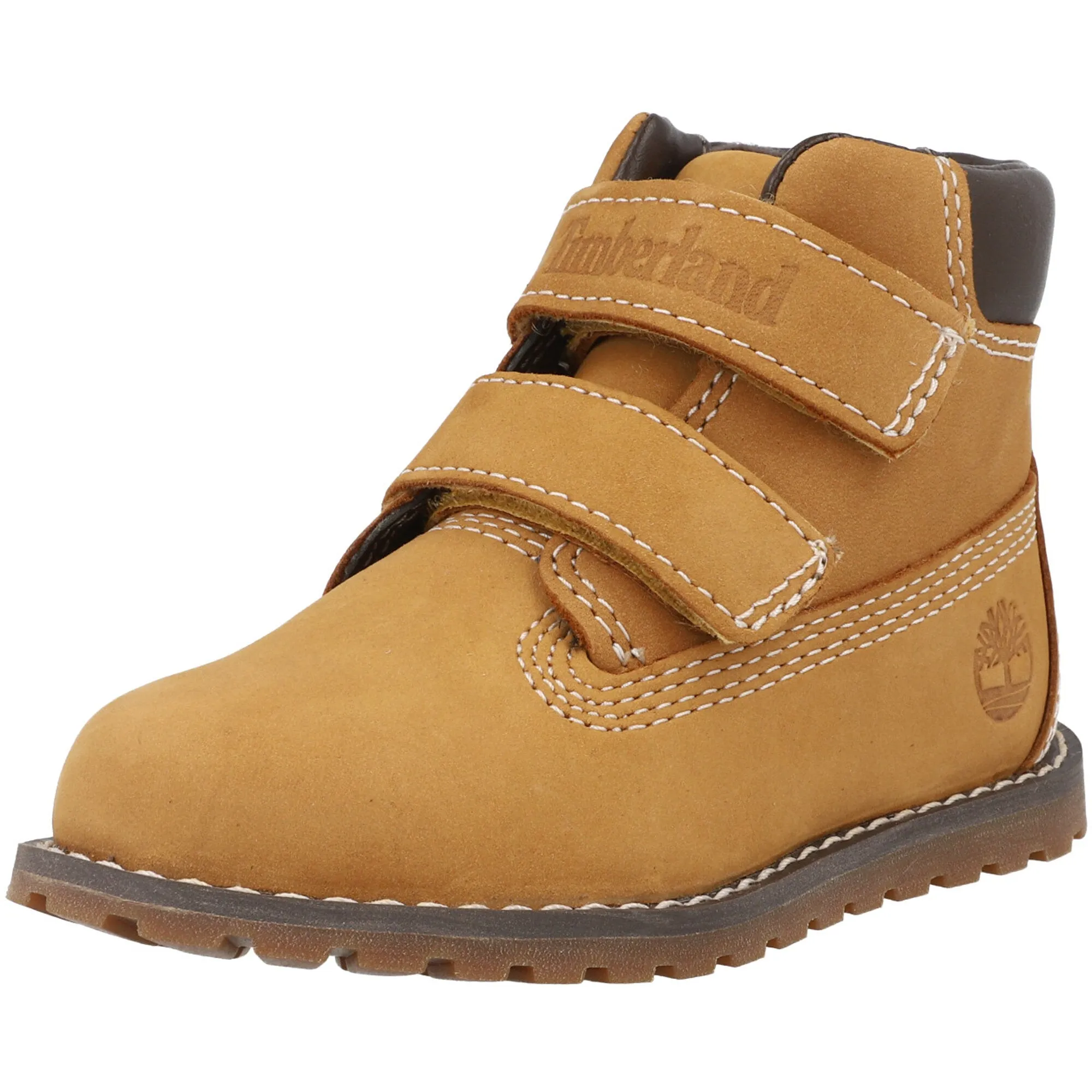 Timberland Pokey Pine Wheat Hook and Loop Shoes