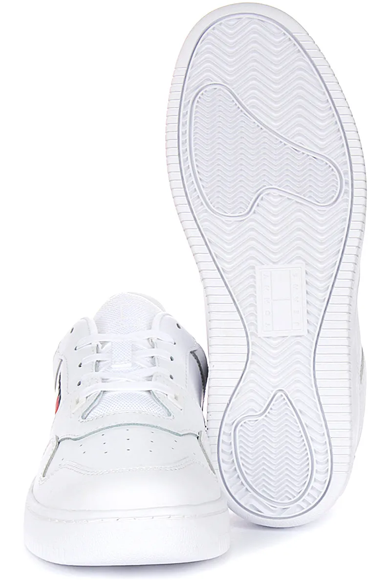 Tommy Jeans New Retro Sneaker In White For Men