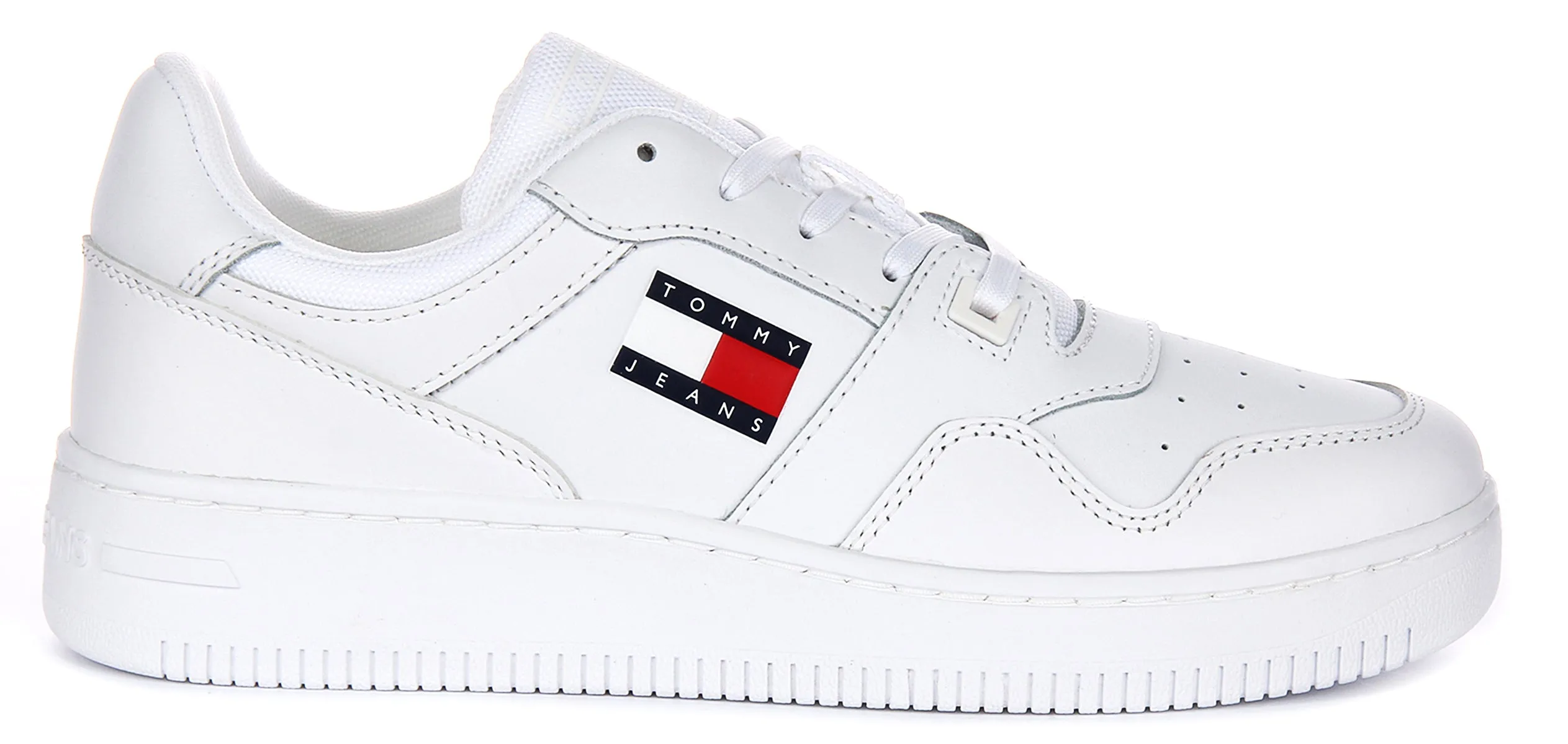 Tommy Jeans New Retro Sneaker In White For Men