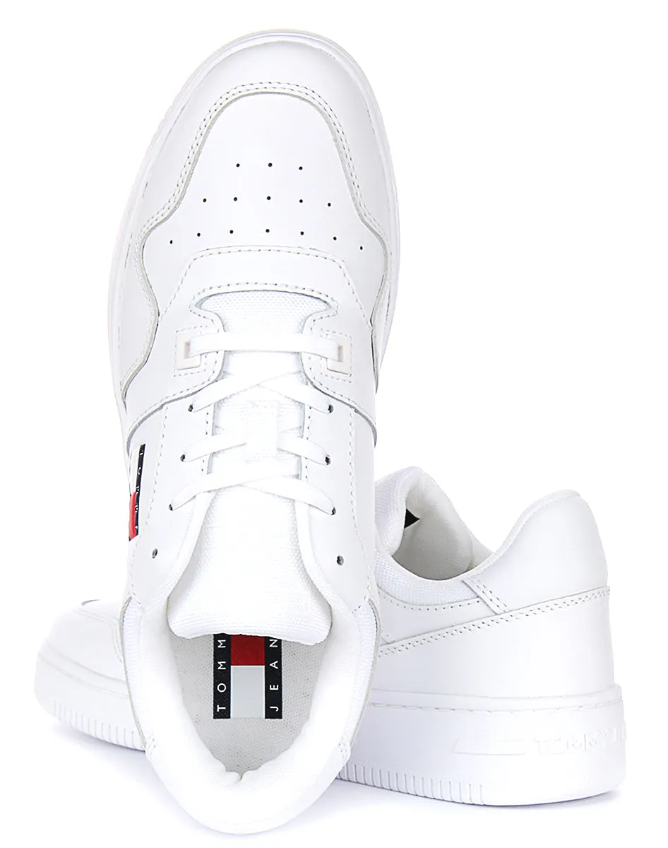 Tommy Jeans New Retro Sneaker In White For Men
