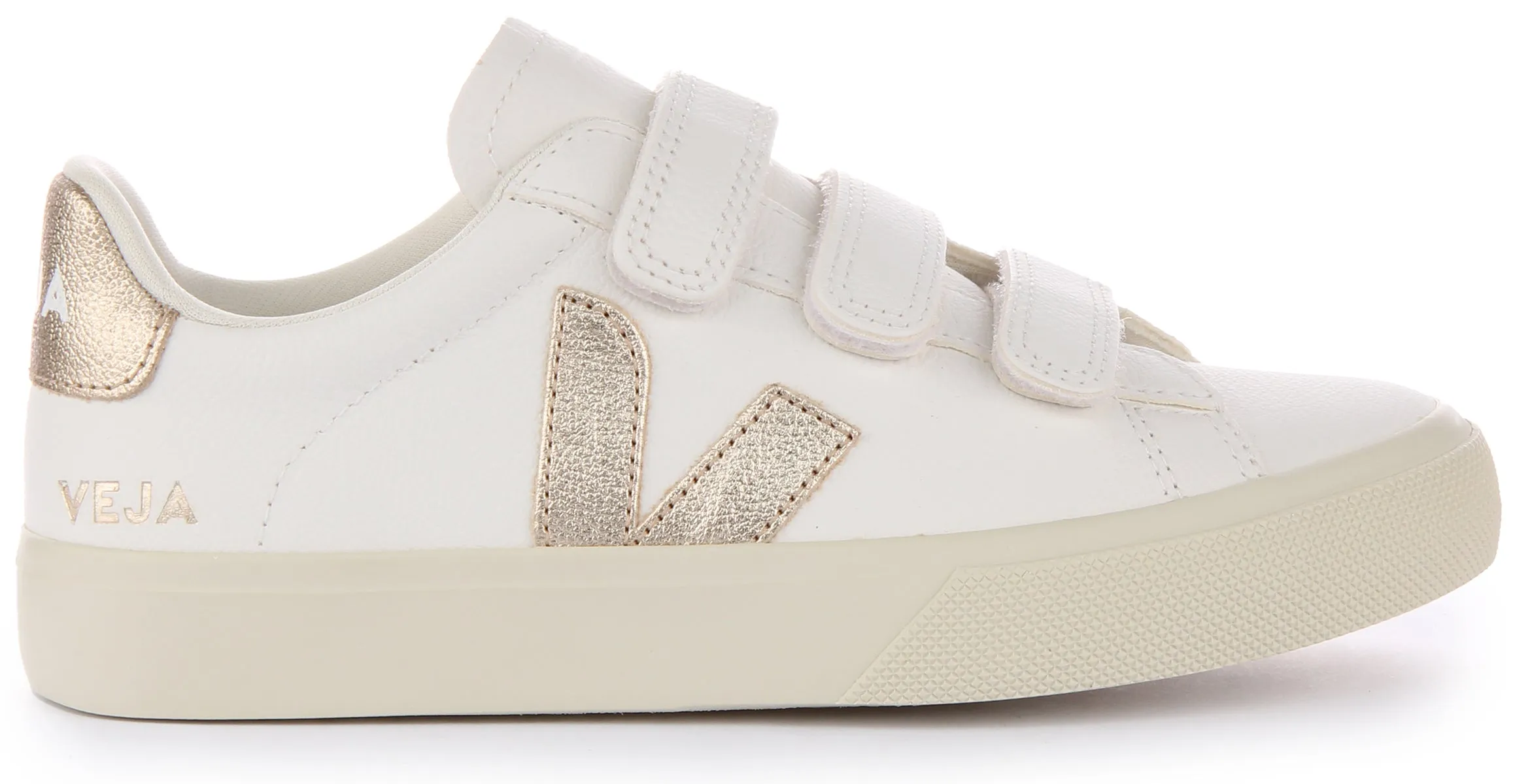 Veja Recife Chromfree In White Bronze For Women
