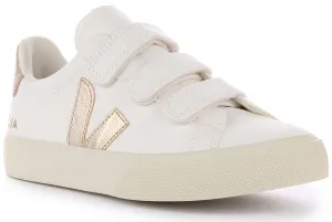 Veja Recife Chromfree In White Bronze For Women