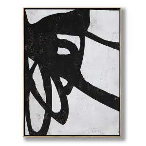 Vertical Abstract Flower Painting H265V