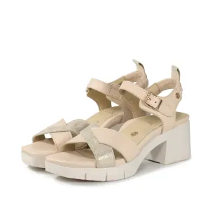 Volterra Slingback Heel Sandals (Chalk)