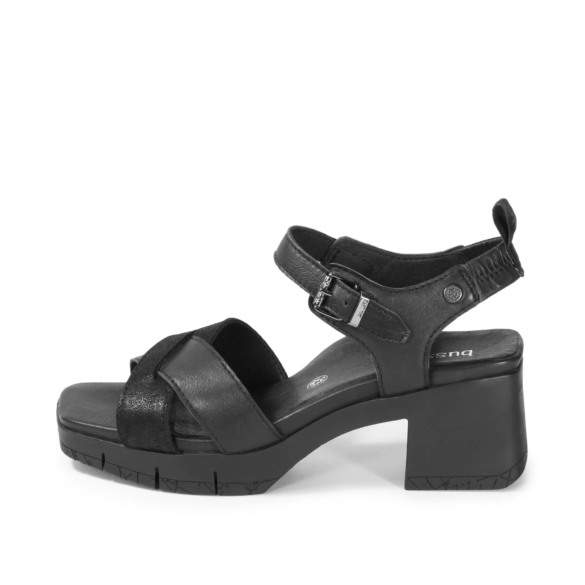 Volterra Slingback Heel Sandals (Nero)
