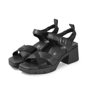 Volterra Slingback Heel Sandals (Nero)