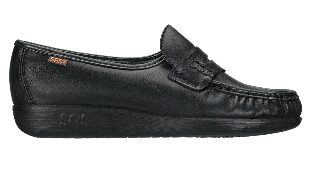 Women's Classic Slip On Loafer in Black
