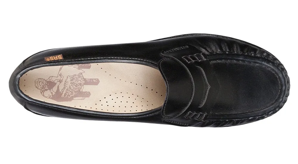 Women's Classic Slip On Loafer in Black
