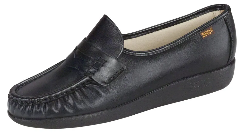 Women's Classic Slip On Loafer in Black