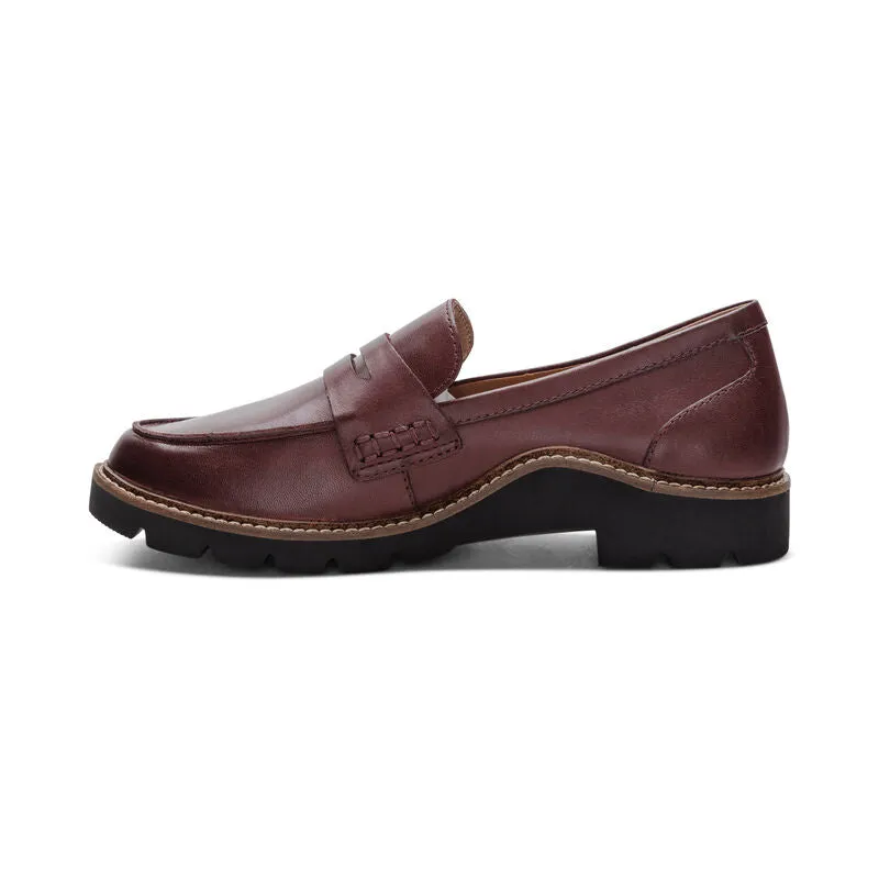 Women's Collette Arch Support Loafer - Burgundy