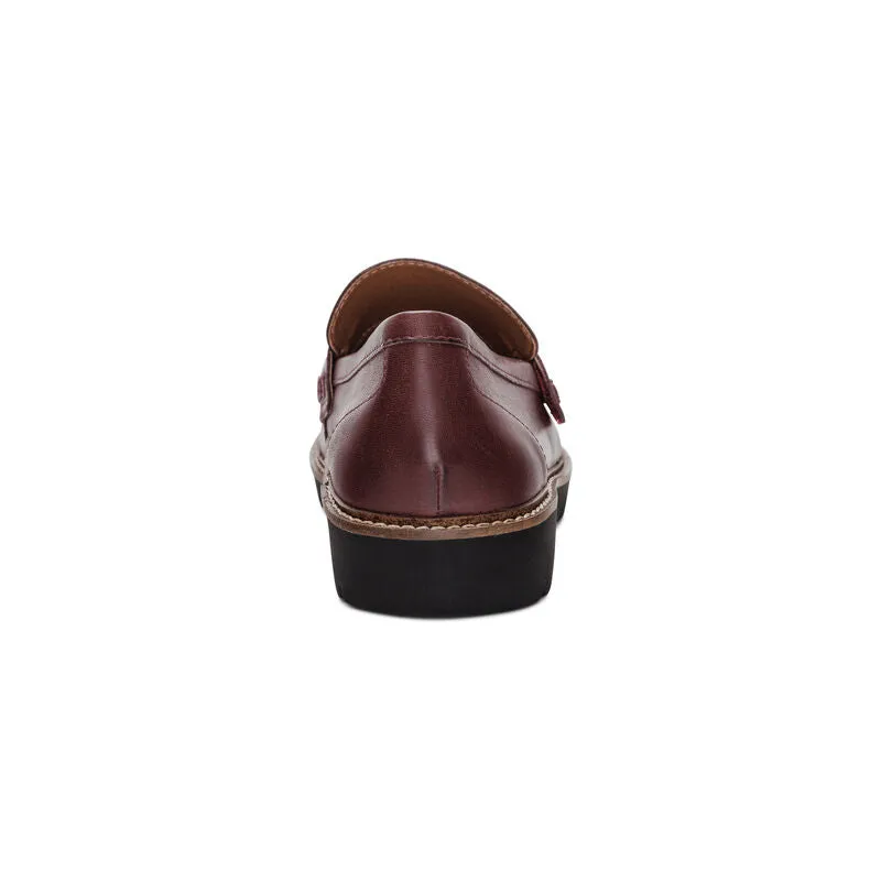 Women's Collette Arch Support Loafer - Burgundy
