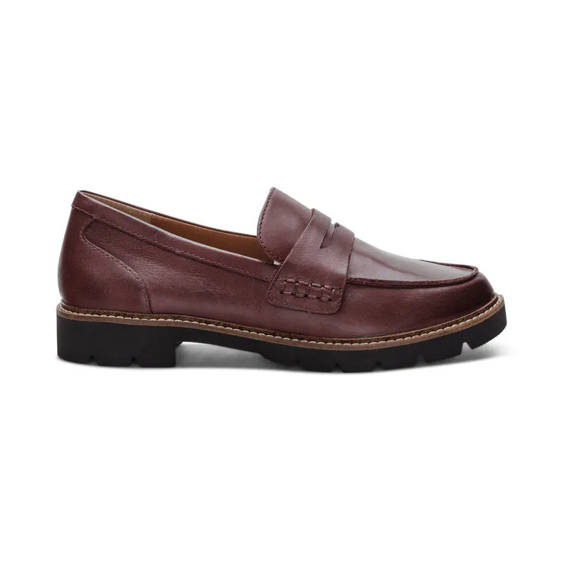 Women's Collette Arch Support Loafer - Burgundy