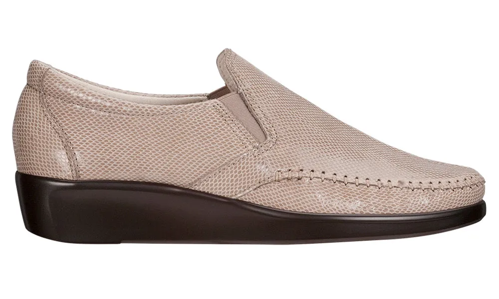 Women's Dream Slip On Loafer in Mushroom Snake