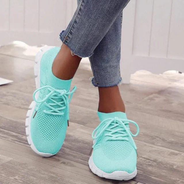 Women's mesh trainers