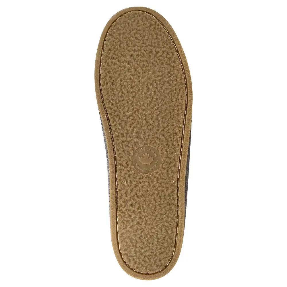 Women's Rabbit Fur Thunderbird Beaded Crepe Sole Moccasins