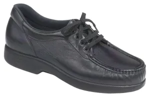 Women's Take Time Lace Up Loafer in Black