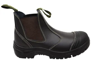 Woodlands New Foreman Womens Leather Steel Toe Work Boots