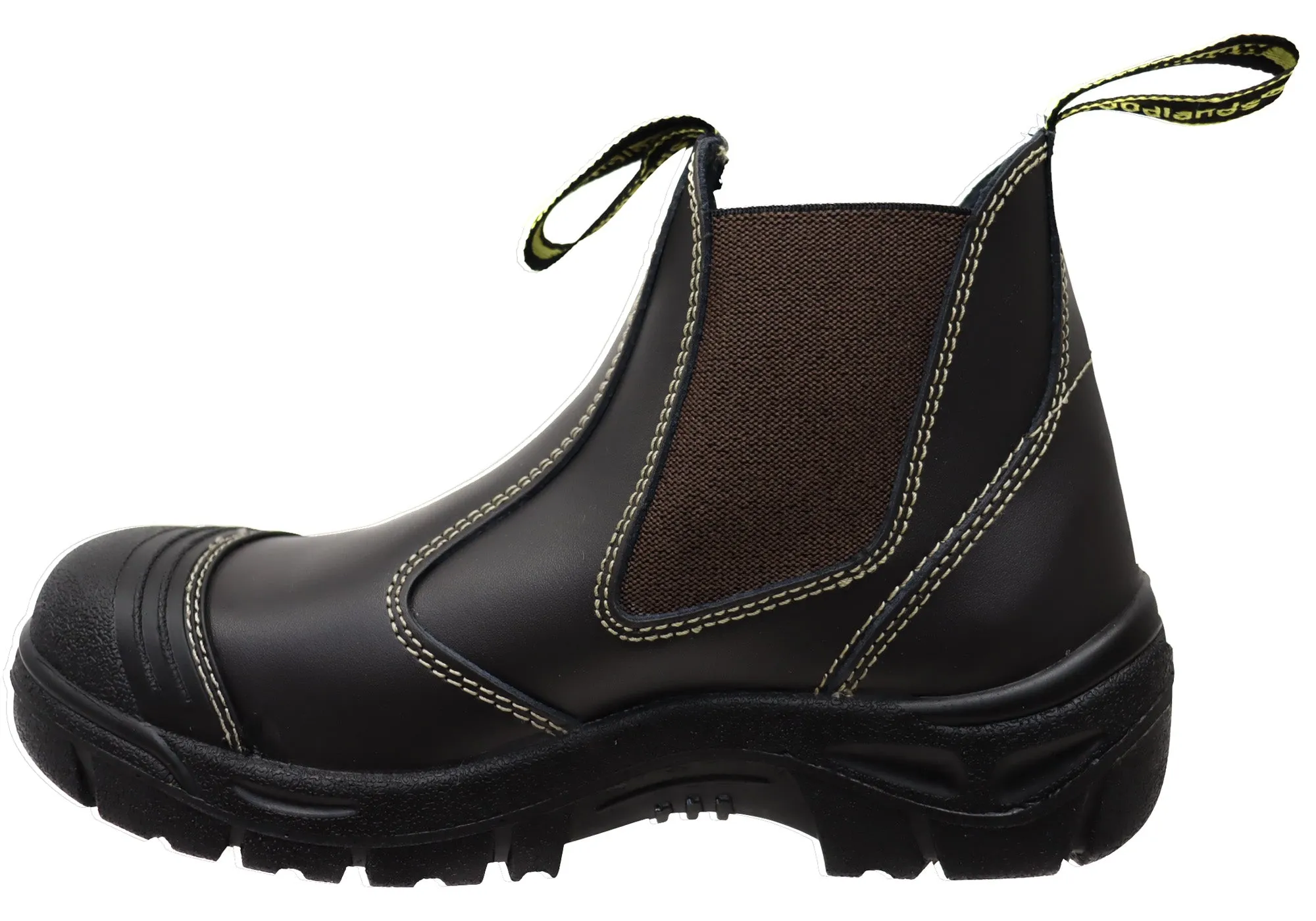 Woodlands New Foreman Womens Leather Steel Toe Work Boots