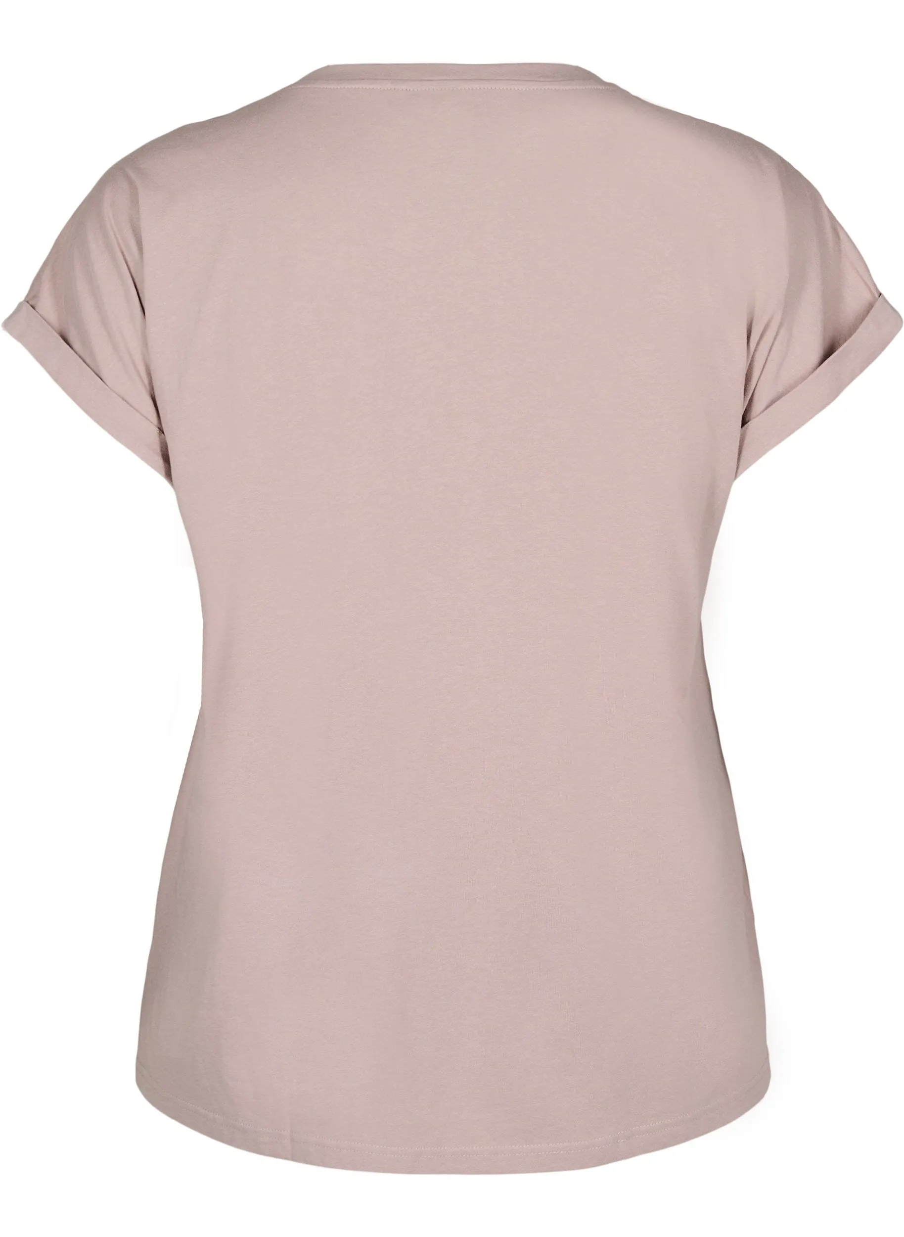 Zizzi Katja T-Shirt in Taupe