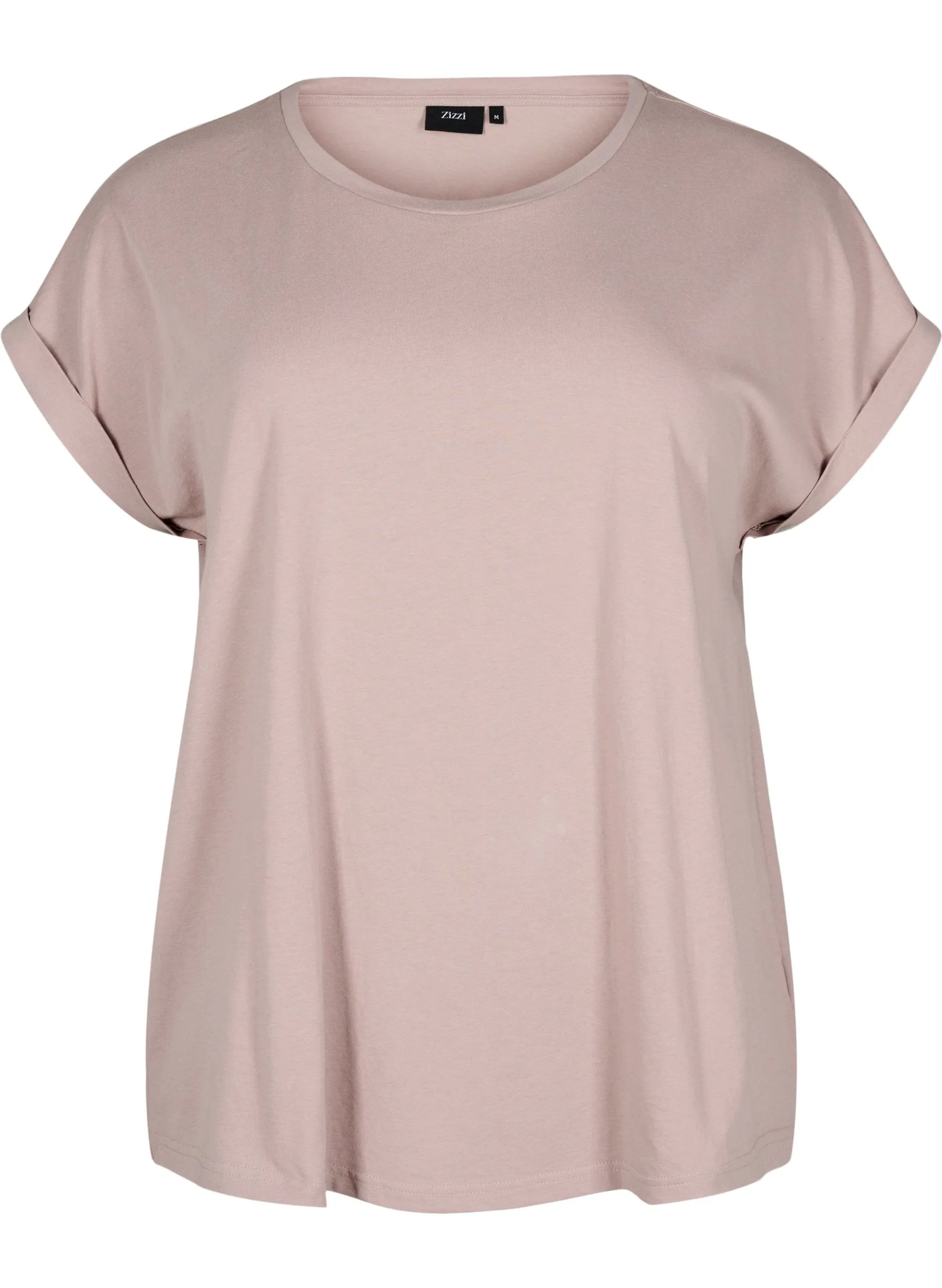 Zizzi Katja T-Shirt in Taupe
