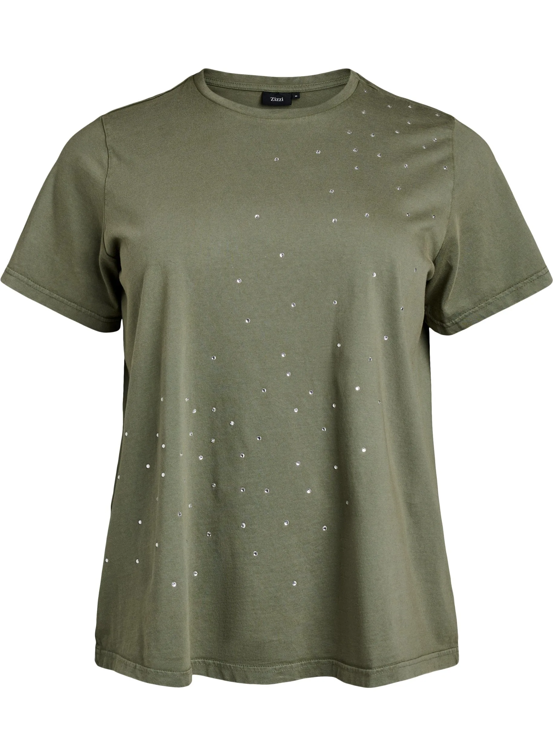 Zizzi Vave T-Shirt in Green